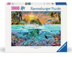 RAVENSBURGER CASSE-TÊTE 1000 PIÈCES - L'ÎLE SOUS-MARINE #12000887